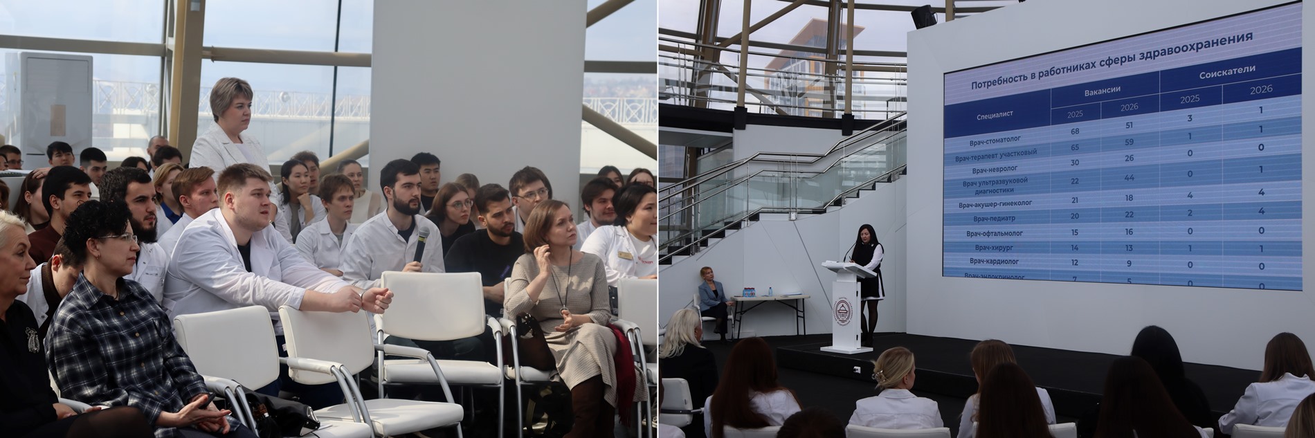 Карьерные консультанты встретились с будущими стоматологами